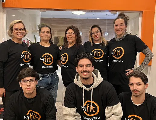 Equipe de fisioterapeutas da Massagem Fit em Osasco